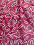 Blush Pink Floral Kantha Silk Saree from Bengal